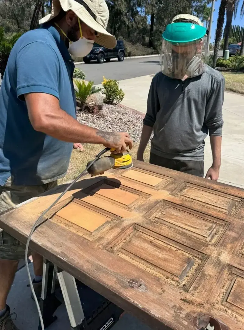 Door refinishing Miami