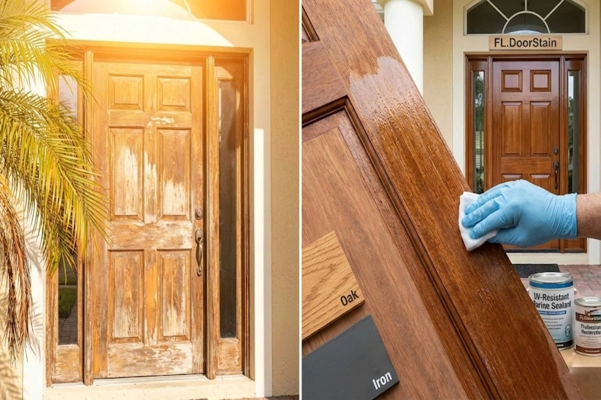 Best UV-Resistant Finishes for Florida Homes: Protecting Your Entryway 1 Refinishing solid wood front door
