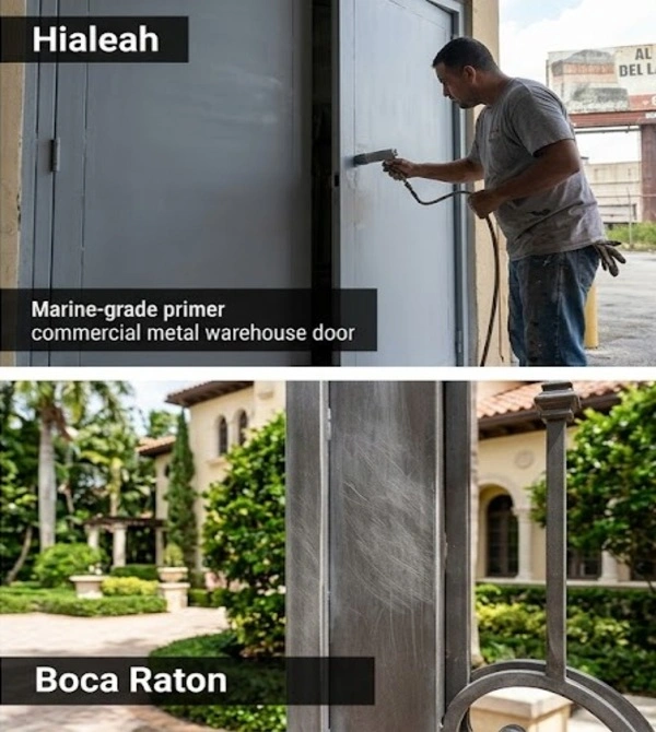 Iron & Metal Door Refinishing: Avoid Rust in Hialeah & Miami Beach Homes 5 Florida door refinishing