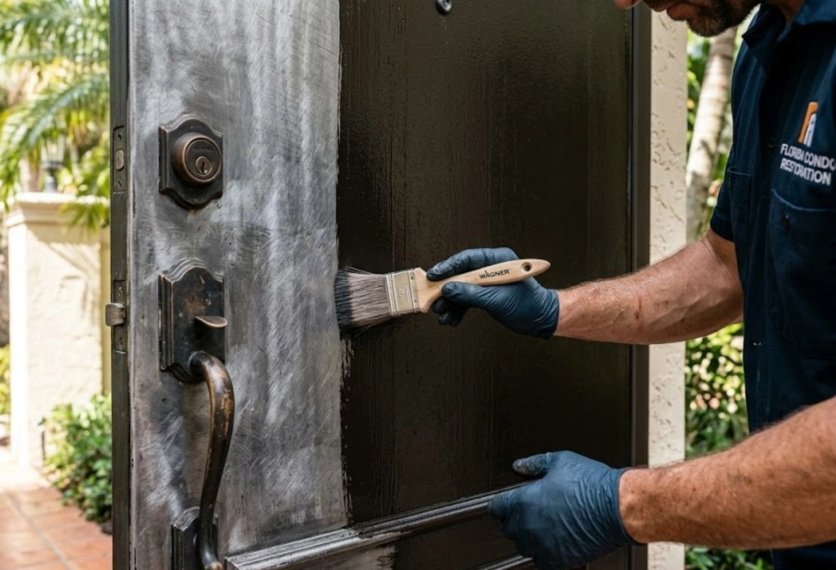 Iron & Metal Door Refinishing: Avoid Rust in Hialeah & Miami Beach Homes 3 Iron door refinishing Miami