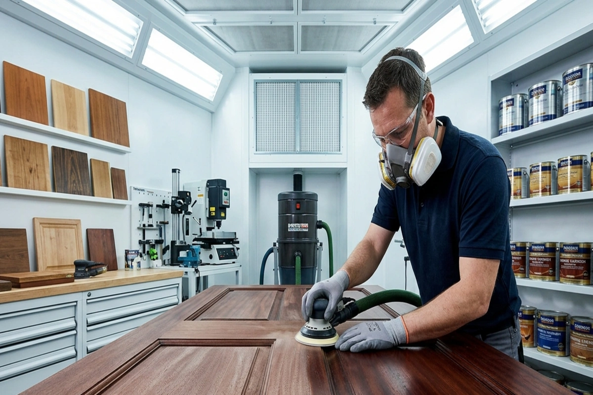 Door Refinishing Key Biscayne, FL 4 Professional Door Refinishing Process